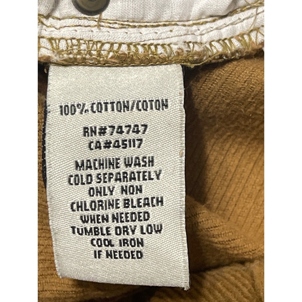Bob Timberlake Corduroy Pants‎ Tan Waist 40X30 Straight Leg Casual Preppy Office - Picture 6 of 6